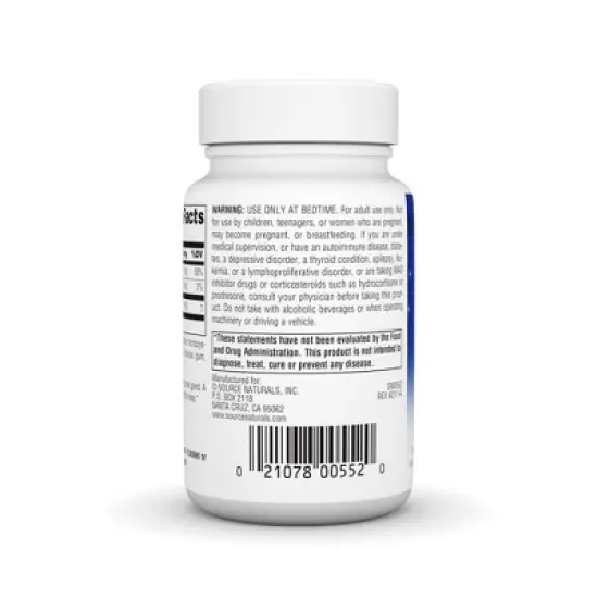 Melatonin Tablets 3mg - Tablet by Source Naturals, Inc.  -  240 Tablet image {2}