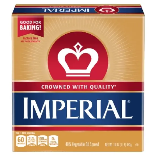 Imperial Quarter Vegetable Oil Spread - 16oz image {3}