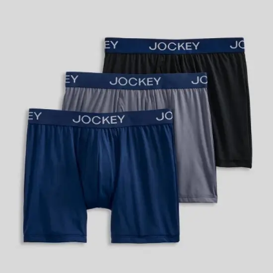 Jockey Generation&trade; Men's Micro Stretch 3pk Boxer Briefs image {8}