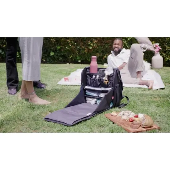 Lulyboo Diaper Bag/Changing Station with Removable Stroller Cady image {8}