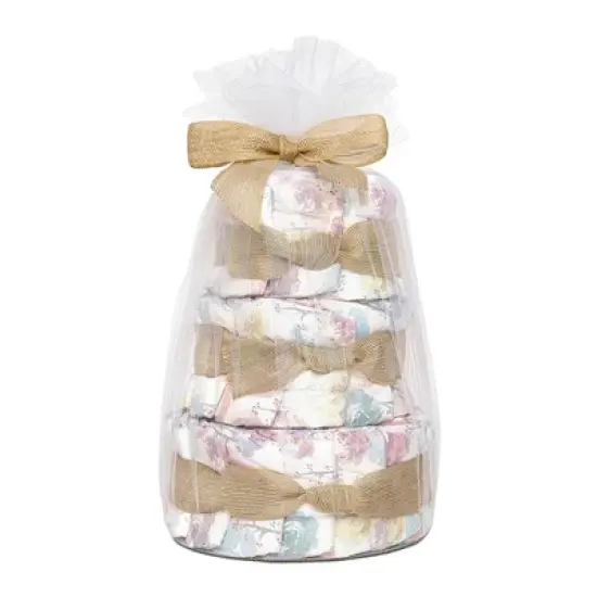 The Honest Company Clean Conscious Disposable Diaper Cake - Rose Blossom - 39ct image {7}