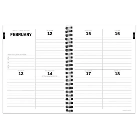 TF Publishing 2024 Weekly/Monthly Planner 8"x6.5" The Beatles image {2}