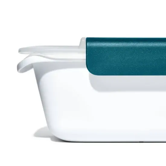 OXO Prep and Go 3.3c Food Storage Container: Blue Plastic, Dishwasher & Microwave-Safe, Kitchen Storage Solution image {3}