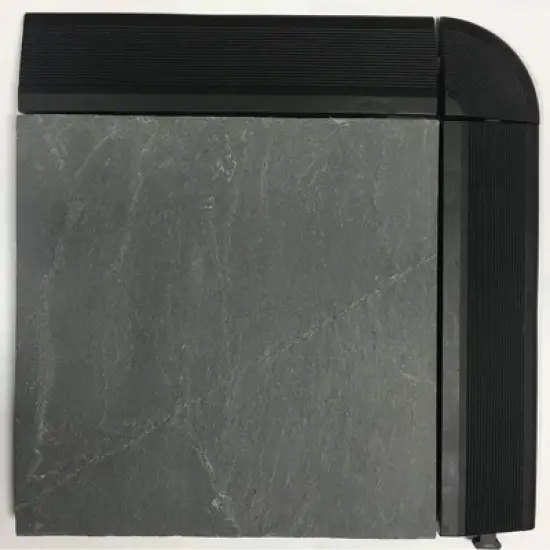 Courtyard Casual Tile Edge Kit (Black), 20 Edge and 4 Corners image {3}