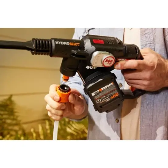 Worx Nitro WG647 40V Power Share Hydroshot 800 Max PSI Power Cleaner (Batteries & Charger Included) image {4}