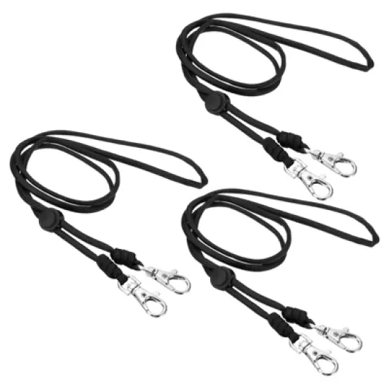 Unique Bargains Polyester Wear-resistant Lightweight Card Neck Lanyards with Hook image {6}