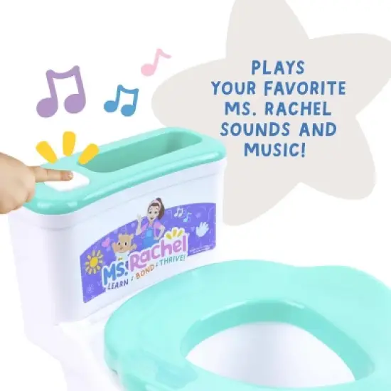 Ms. Rachel Floor Potty Training Chair with Sound image {2}