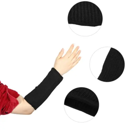 Unique Bargains Polyester Soft Sun Protection Arm Shawl Cooling Sleeve 1 Pair image {2}