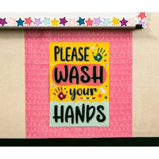 Teacher Created Resources&reg; Fun Size Better Than Paper&reg; Bulletin Board Roll, 18" x 12', Coral Pink Loop-De-Loop image {3}