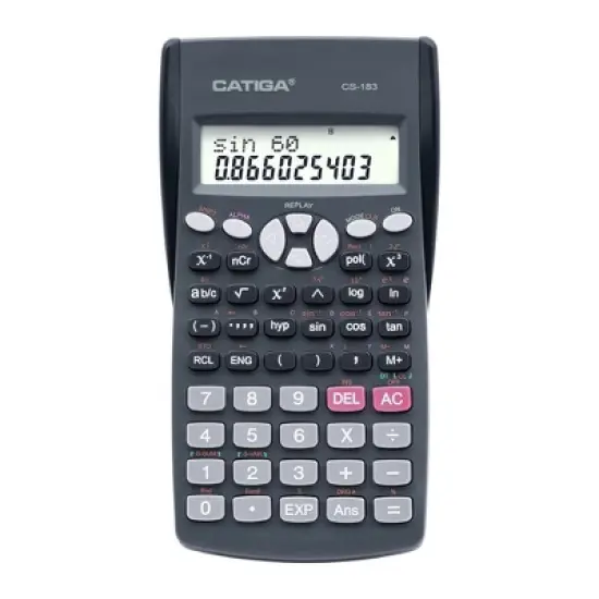 CATIGA Scientific Calculator &ndash; Solar & Battery, Multi-Function, Durable for High School & College Math, Algebra, Trig, Stats image {7}