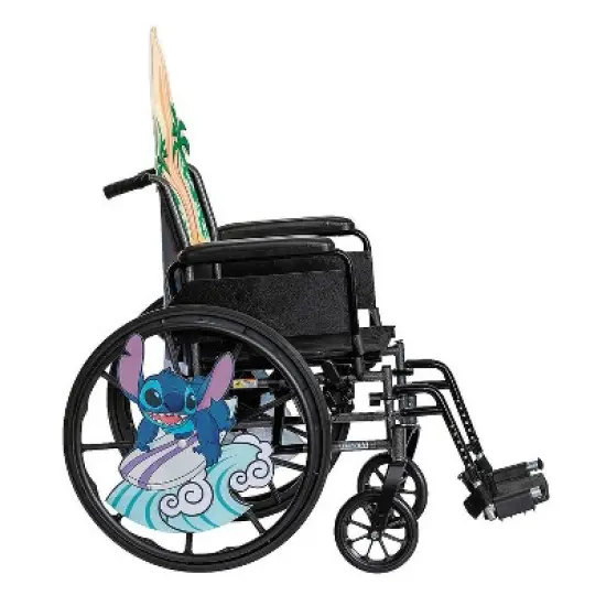 Disney Kids' Lilo & Stitch Stitch Adaptive Wheelchair Cover Halloween Costume Accessories - Blue - One Size Fits Most image {2}