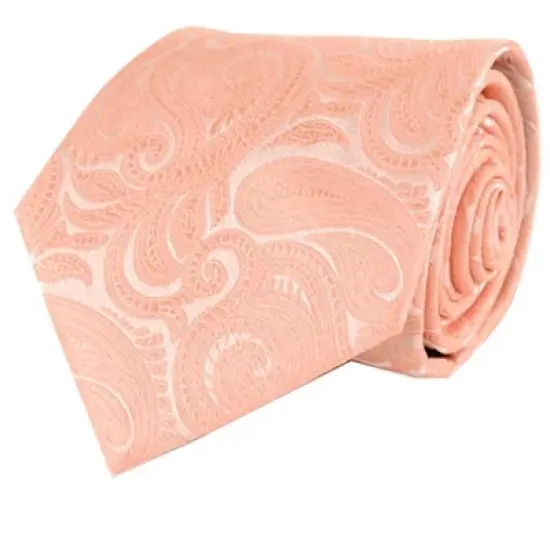 Men's Paisley Microfiber Woven Wedding Neckties image {13}
