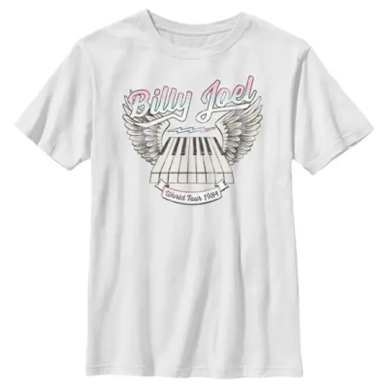 Boy's Billy Joel World Tour 1984 T-Shirt image {3}