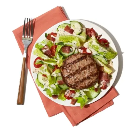 Mighty Spark Bacon Bursting Ground Turkey Burger Patties - 8oz/2ct image {3}
