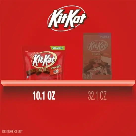 Kit Kat Candy Miniatures - 10.1oz image {6}