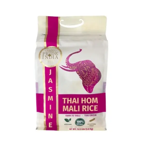 PRIDE OF INDIA Thai White Jasmine Rice image {8}