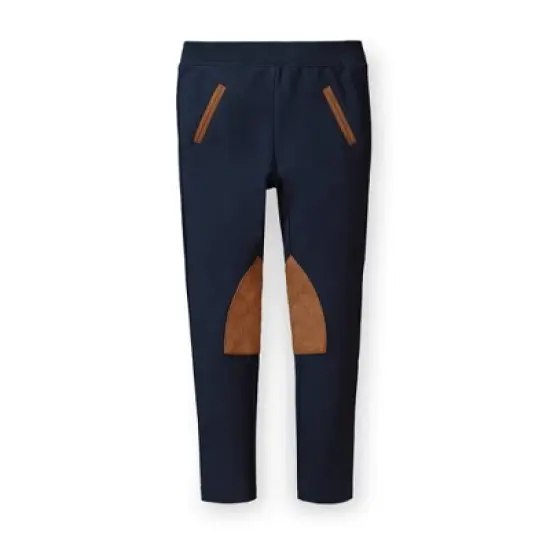 Hope & Henry Girls' Ponte Riding Pant, Infant image {20}