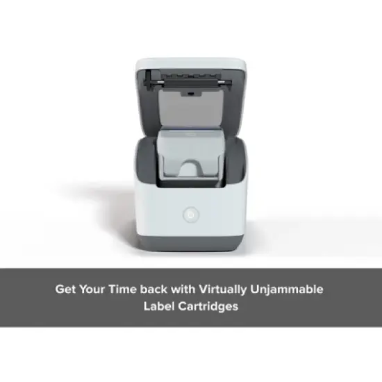 Zebra ZSB Series Address Labels - Potato Starch-Based, Recyclable Label Cartridge - Versatile, Cloud-Based Adhesive Labels for Printer - 2.25x0.75" image {2}