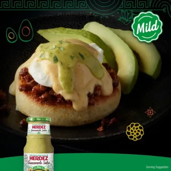 Herdez Guacamole Salsa Mild - 15.7oz image {6}