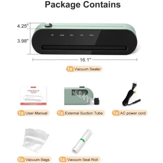 CROWNFUL Vacuum Sealer image {5}