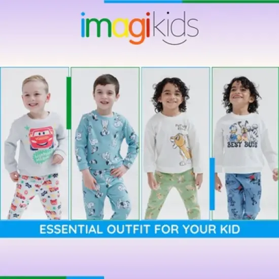 Disney Baby Waffle Knit Pullover Sweatshirt and Jogger Pants Outfit Set Newborn to Infant image {2}