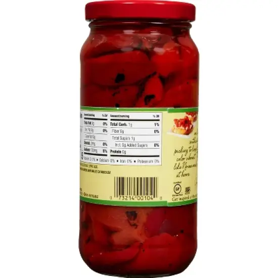 Mezzetta Mild Roasted Red Bell Peppers - 16oz image {2}