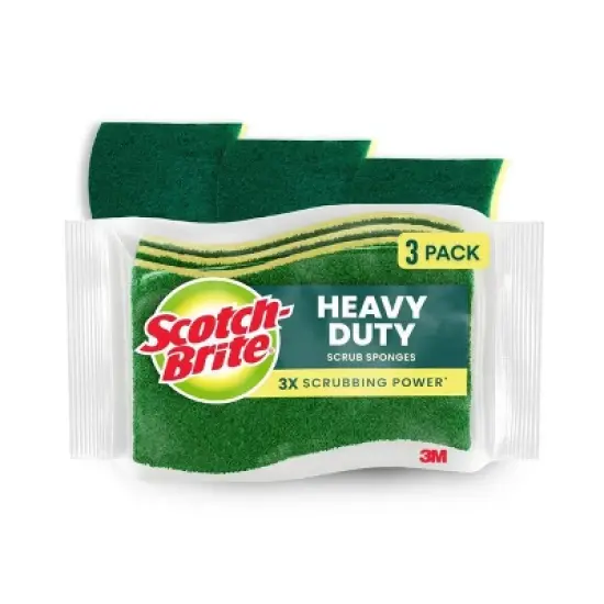 Scotch-Brite Heavy Duty Scrub Sponges image {12}