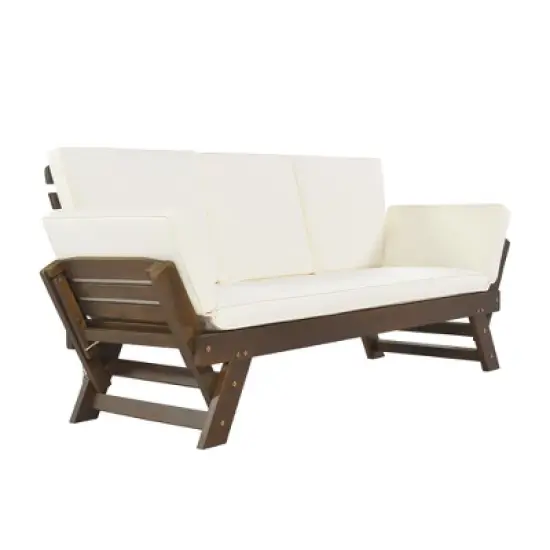 Whisen Outdoor Adjustable Daybed with Cushions image {6}