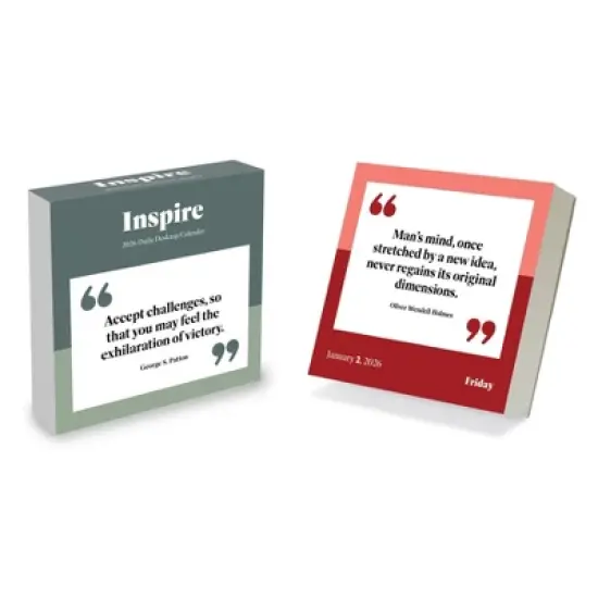 TF Publishing 8.75"x5.5" 2026 Inspire Daily Desktop Calendar image {6}