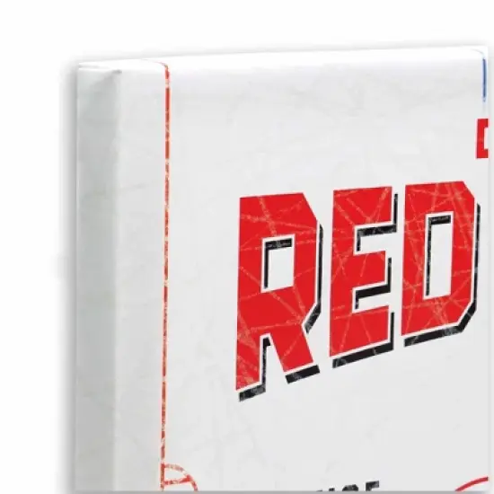 NHL Detroit Red Wings Rink Canvas image {3}