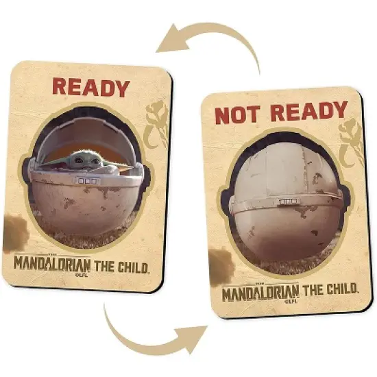 Aquarius Puzzles Star Wars The Mandalorian Grogu Double Sided Dishwasher Magnet image {4}