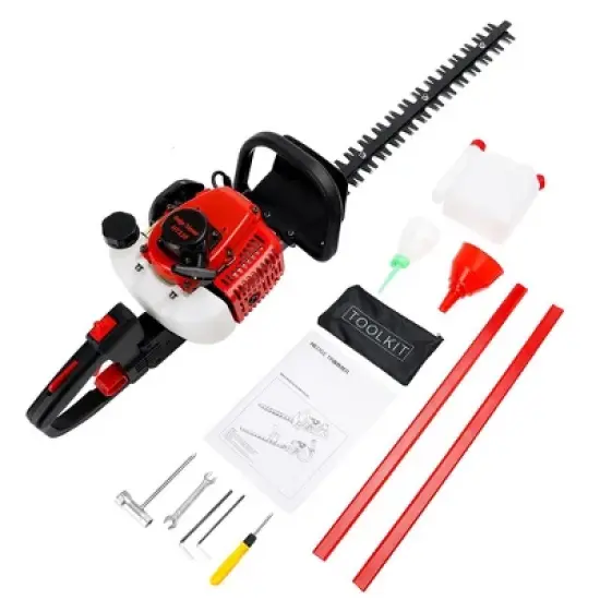 Topteng 24 Inch Gas Hedge Trimmer, Double Sided Blade image {8}