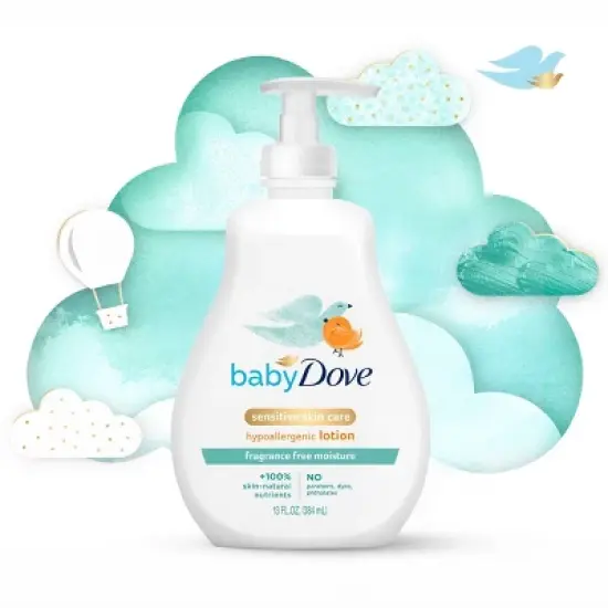 Baby Dove Sensitive Moisture Fragrance-Free Lotion image {2}
