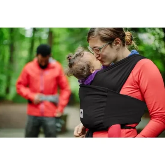 Baby K'tan Breeze Baby Wrap Carrier - Pre Wrapped Breathable Cotton Mesh Baby Sling Newborn - Infant to Toddler (see sizing chart) image {6}