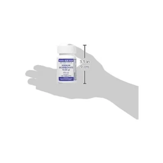 CMP Sodium Bicarbonate 325mg Tablets, 100 Ct image {2}