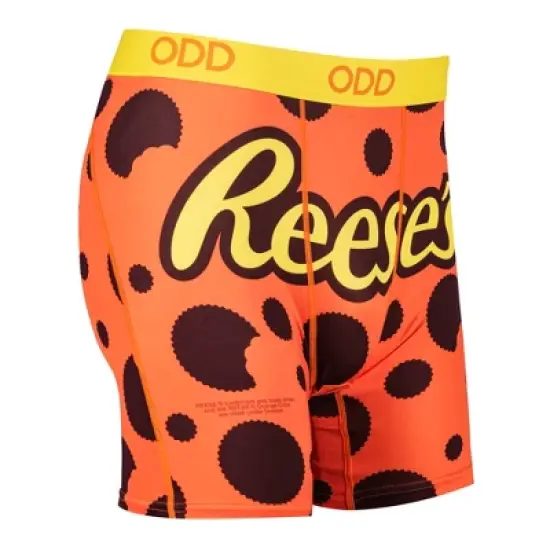 Odd Sox, Reese's Peanut Butter Cups, Novelty Boxer Briefs For Men, Medium image {2}