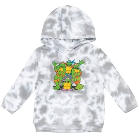 Teenage Mutant Ninja Turtles TMNT Leonardo Michelangelo Donatello Raphael Fleece Pullover Hoodie Toddler to Big Kid image {9}