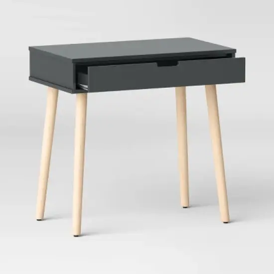 Modern Kids' Desk Dark Gray - Pillowfort&trade; image {2}