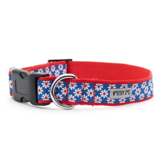The Worthy Dog Daisies Dog Collar image {4}