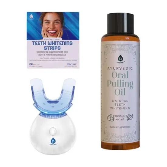 Pursonic Advanced Teeth Whitening & Ayurvedic Oral Care Bundle image {3}