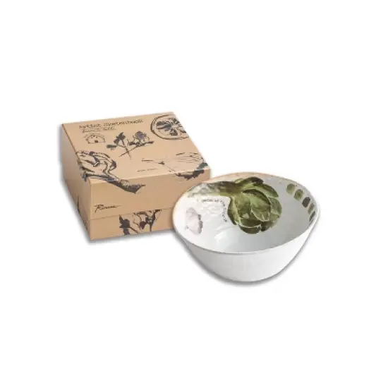 32oz Porcelain Farm To Table Salad Bowl - Rosanna image {3}