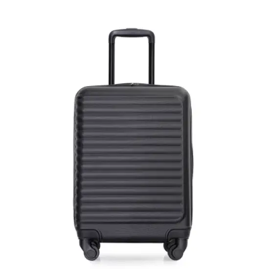 YONWAY 20" Lightweight  Luggage, with Spinner Wheels, ABS suitcases luggage image {3}