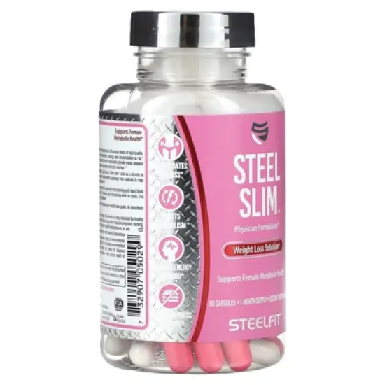 SteelFit Steel Slim&trade;, Weight Loss Solution, 90 Capsules image {4}