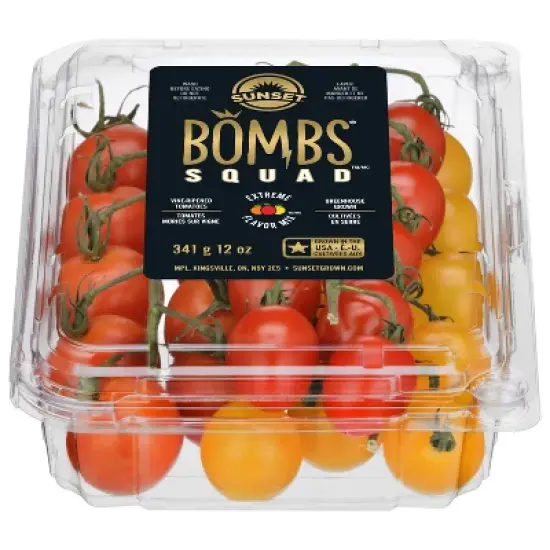 SUNSET Bombs Squad Tomatoes - 12oz image {1}