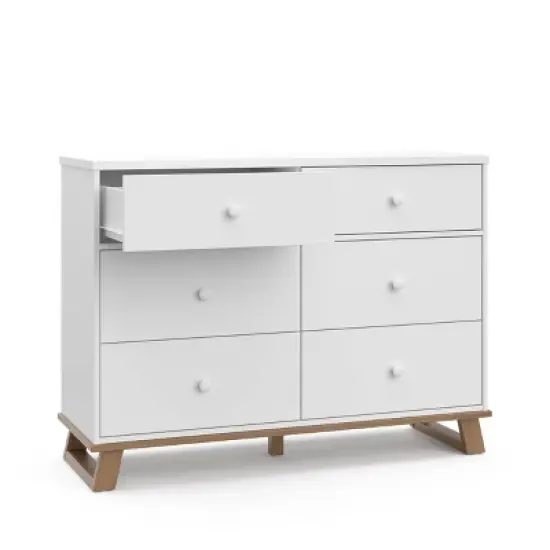 Storkcraft Modern 6 Drawer Dresser image {3}