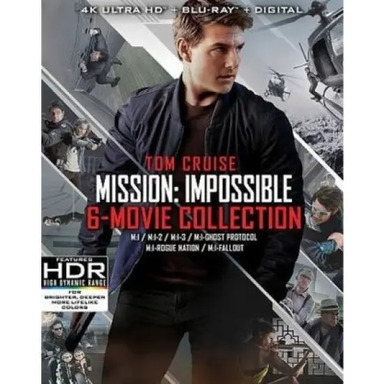 Mission: Impossible 6 Movie Collection (4K/UHD) image {1}