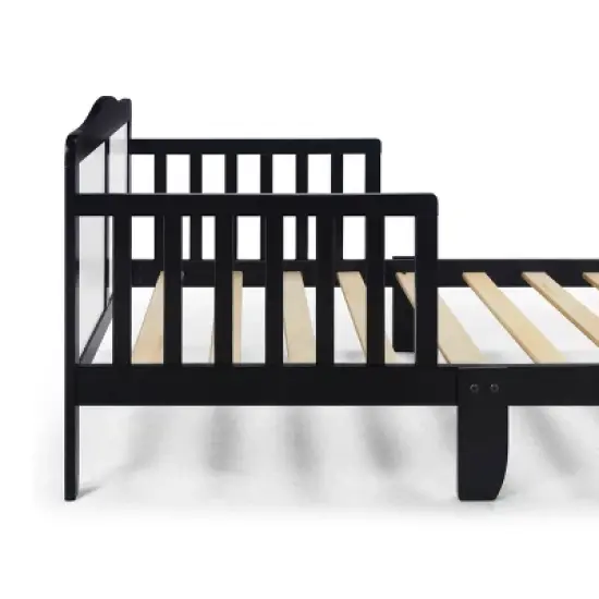 Olive & Opie Birdie Toddler Bed - Black/White image {4}