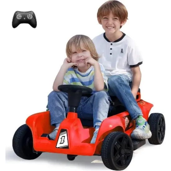 24V 2 Seaters Kids Ride On Car Toy with Remote Control for Parents and Kids, Max Load 200LBS, for Child Toddlers image {9}
