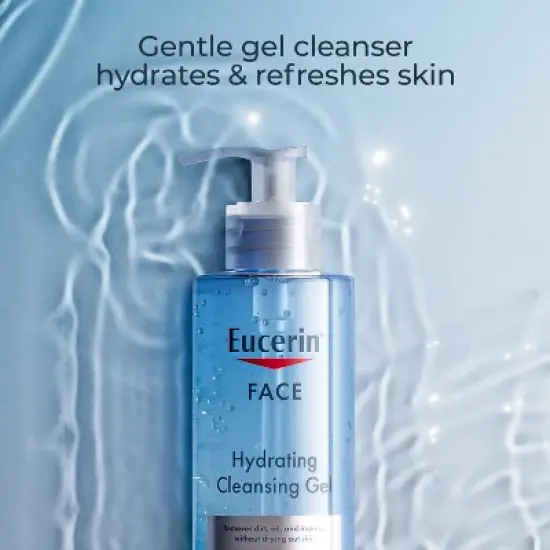 Eucerin Gentle Hydrating Face Cleansing Gel - 13.5 fl oz image {2}