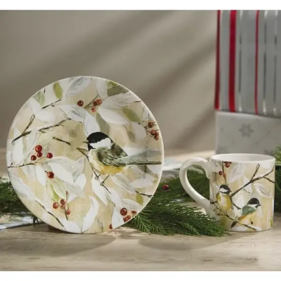 Park Designs Winter Garden Mug Set of 4 image {1}